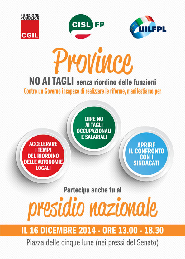 Volantino province unitario